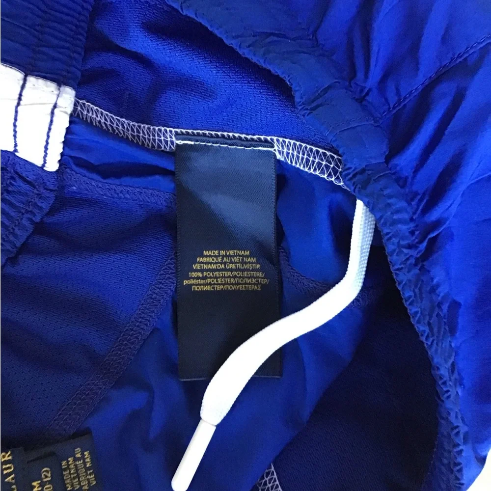 Polo RL Sport Shorts Elastic Waist‎ Drawstring Lightweight Pony Boys